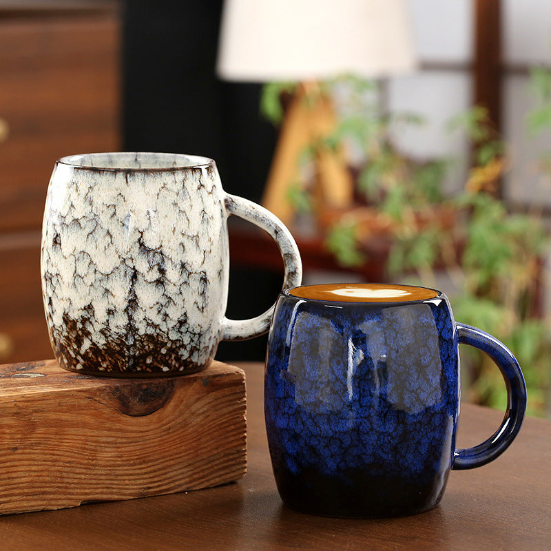 Crackle Glaze Ceramic Mug