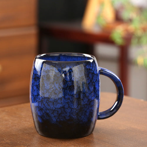 Crackle Glaze Ceramic Mug