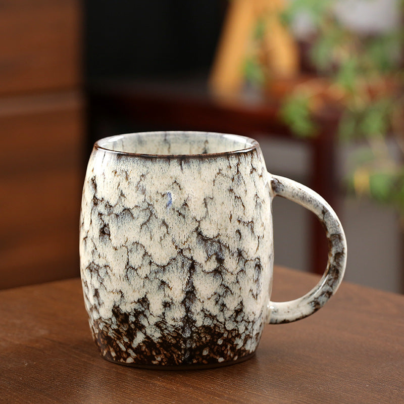 Crackle Glaze Ceramic Mug