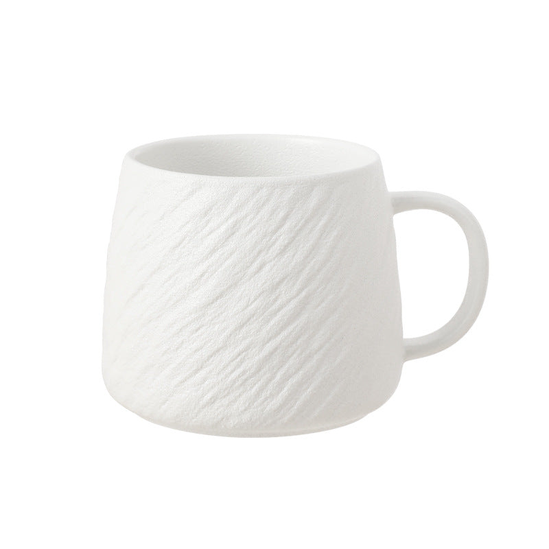 Diagonal Texture Ceramic Mug