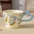 Tulip Floral Ceramic Mug