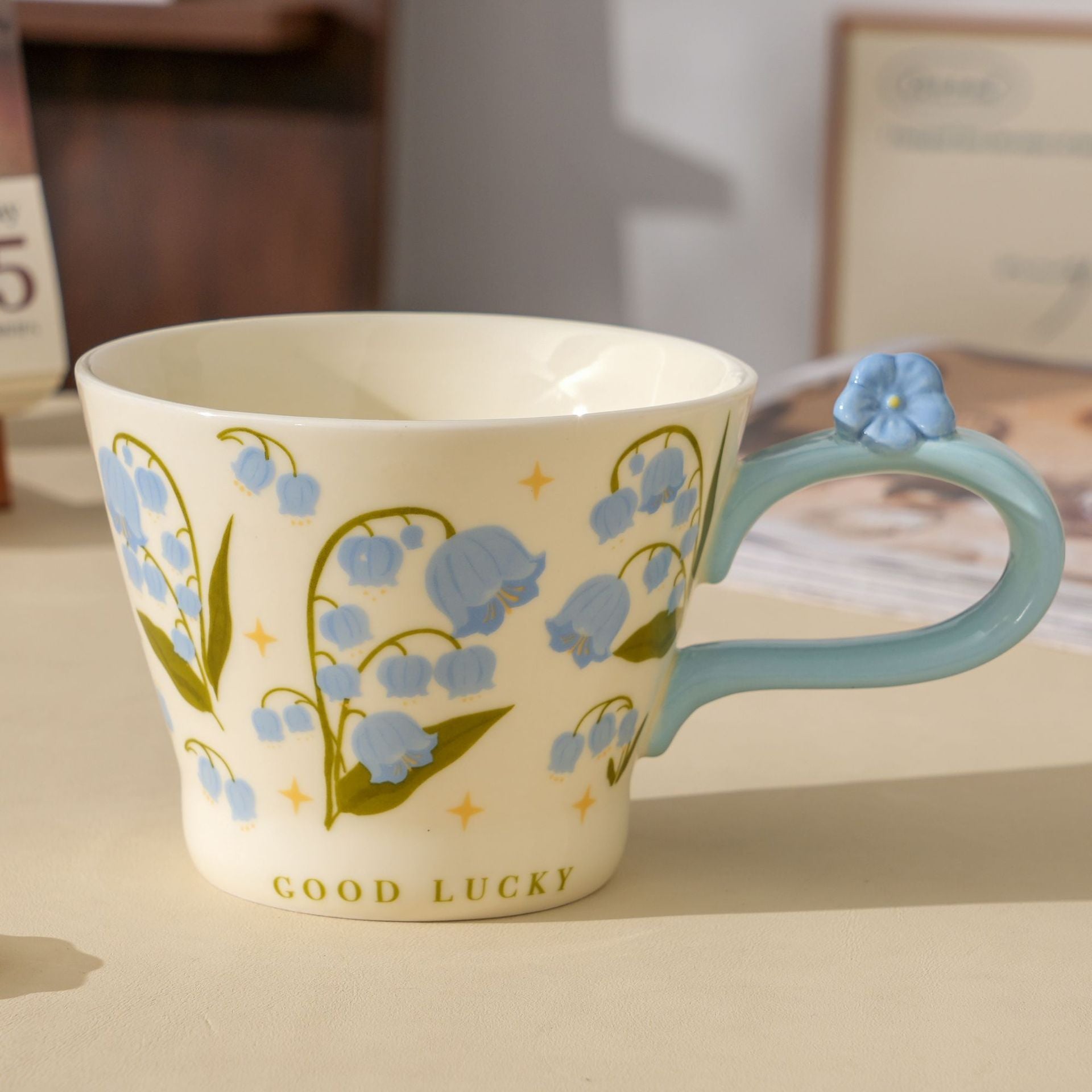 Tulip Floral Ceramic Mug