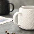 Diagonal Texture Ceramic Mug